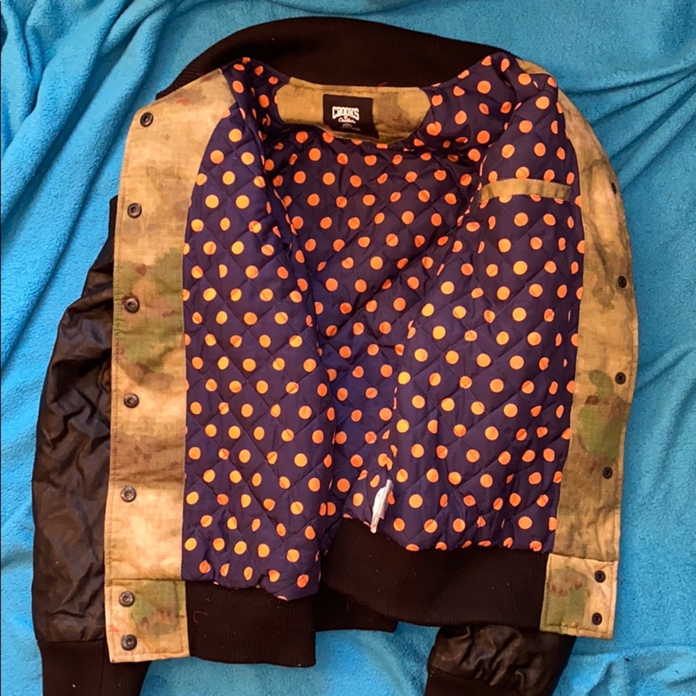 Army green bomber jacket